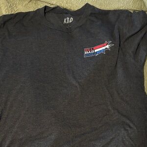 Black Graphic Tee for Men